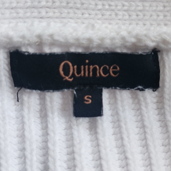 Quince Organic Cotton Oversized Cardigan Small - Picture 4 of 4